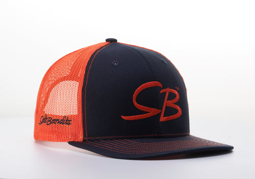 SaltBandits™  Trucker Hat Charcoal/Orange