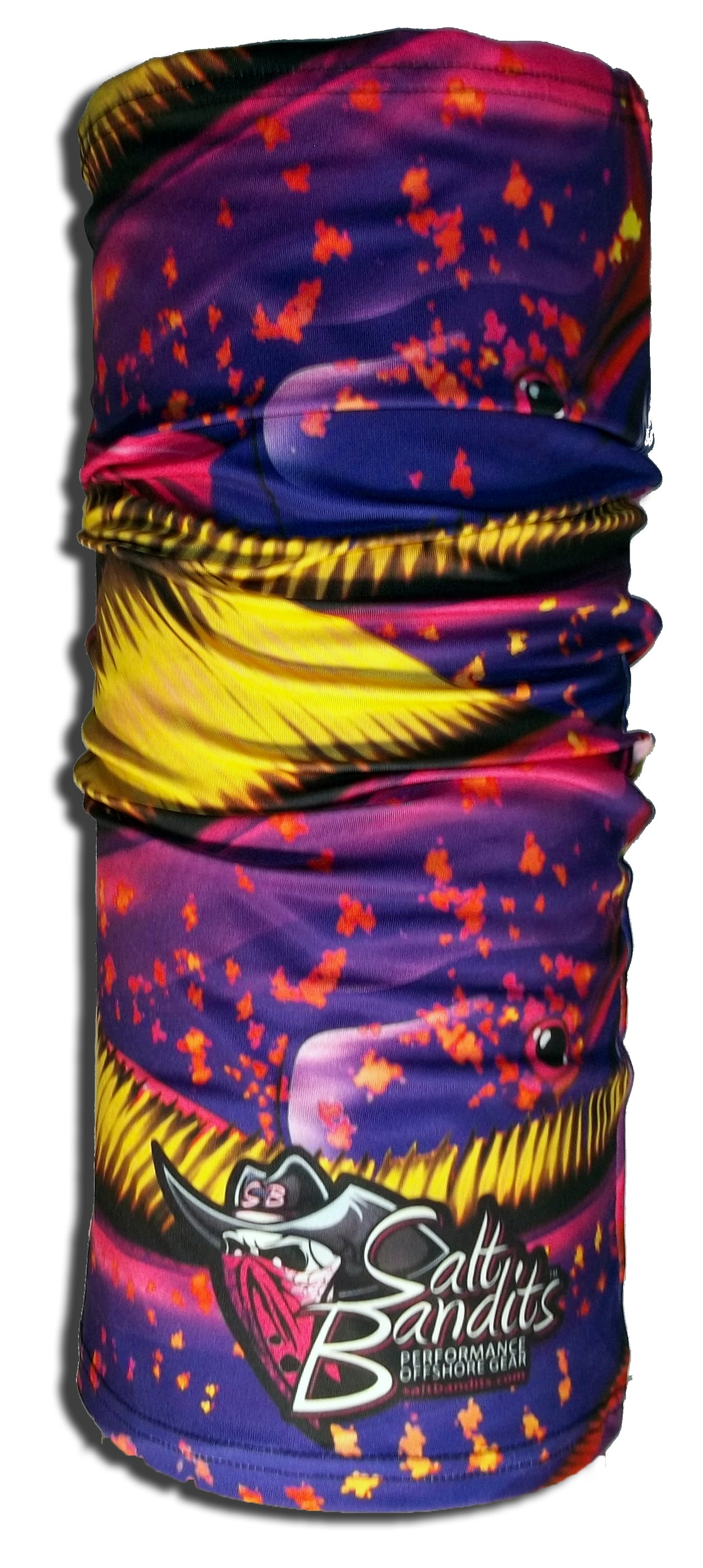 SaltBandits™ Solar Defense Shield Purple Dolphin