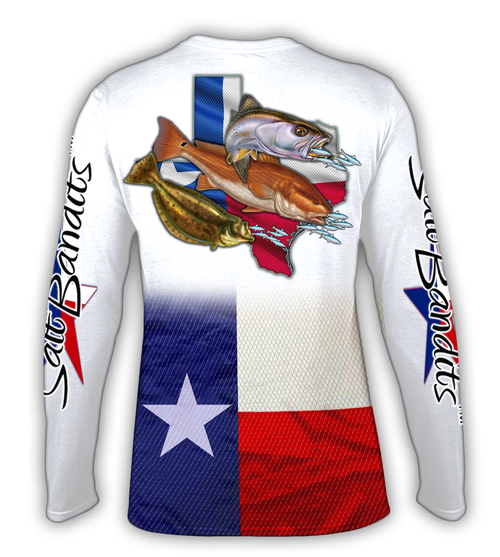 SaltBandits™ Texas Slam Performance Long Sleeve T-shirt