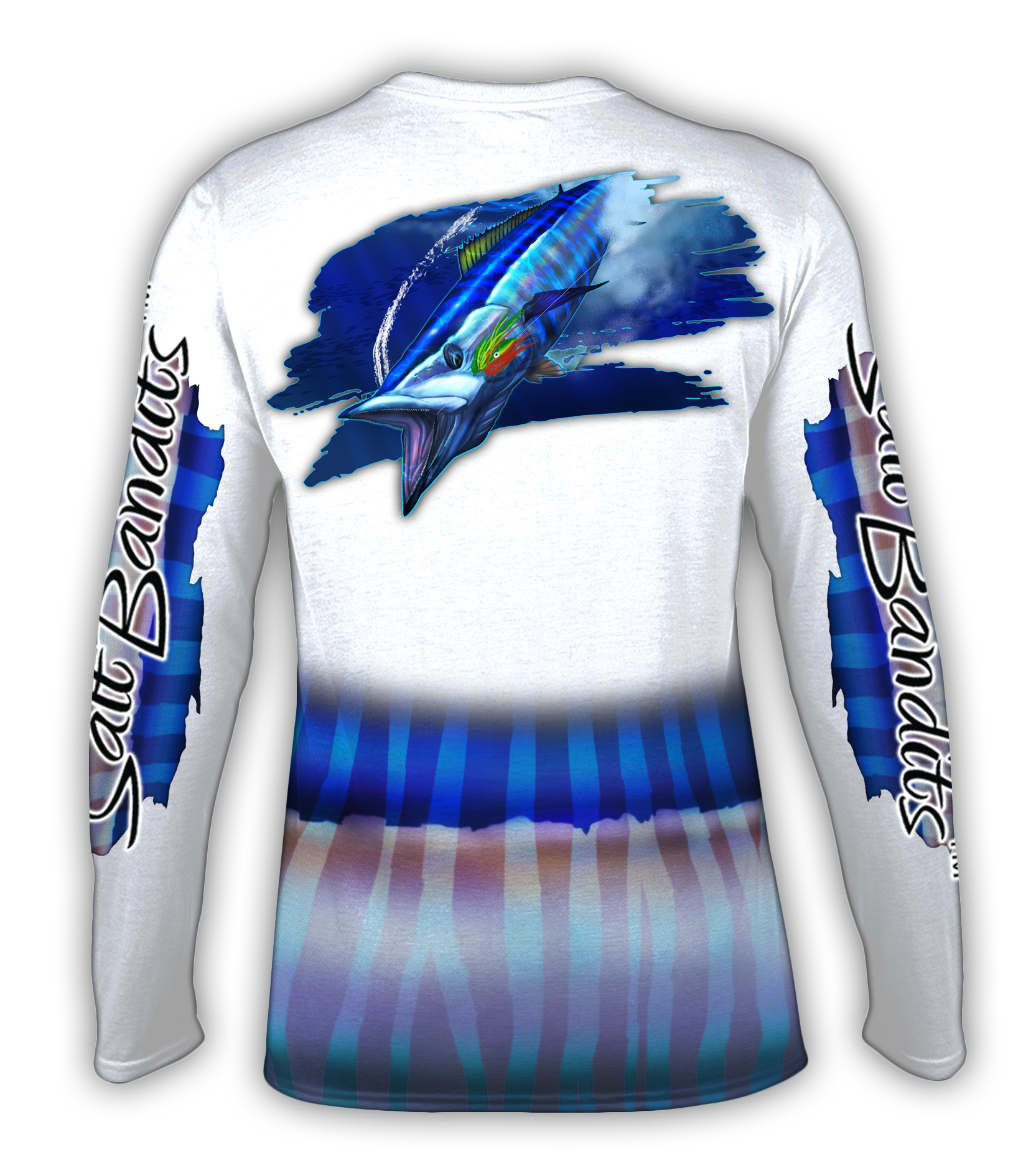 SaltBandits Wahoo Performance Long Sleeve T-shirt