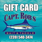 Captain Rob's Bait & Tackle - Gift Card