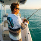 Salt Bandits™ Snook (Canal Gray) Performance Long Sleeve Shirt