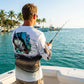 Salt Bandits™ Snook (Canal Gray) Performance Long Sleeve Shirt