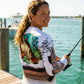 Salt Bandits™ Snook (River Brown) Performance Long Sleeve Shirt