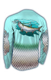 Salt Bandits™ Aqua Tarpon Performance Long Sleeve Shirt