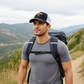 Salt Bandits™  Trucker Hat Black/White with Bandit/Skull Logo