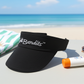 Salt Bandits™  Visor - Black/White