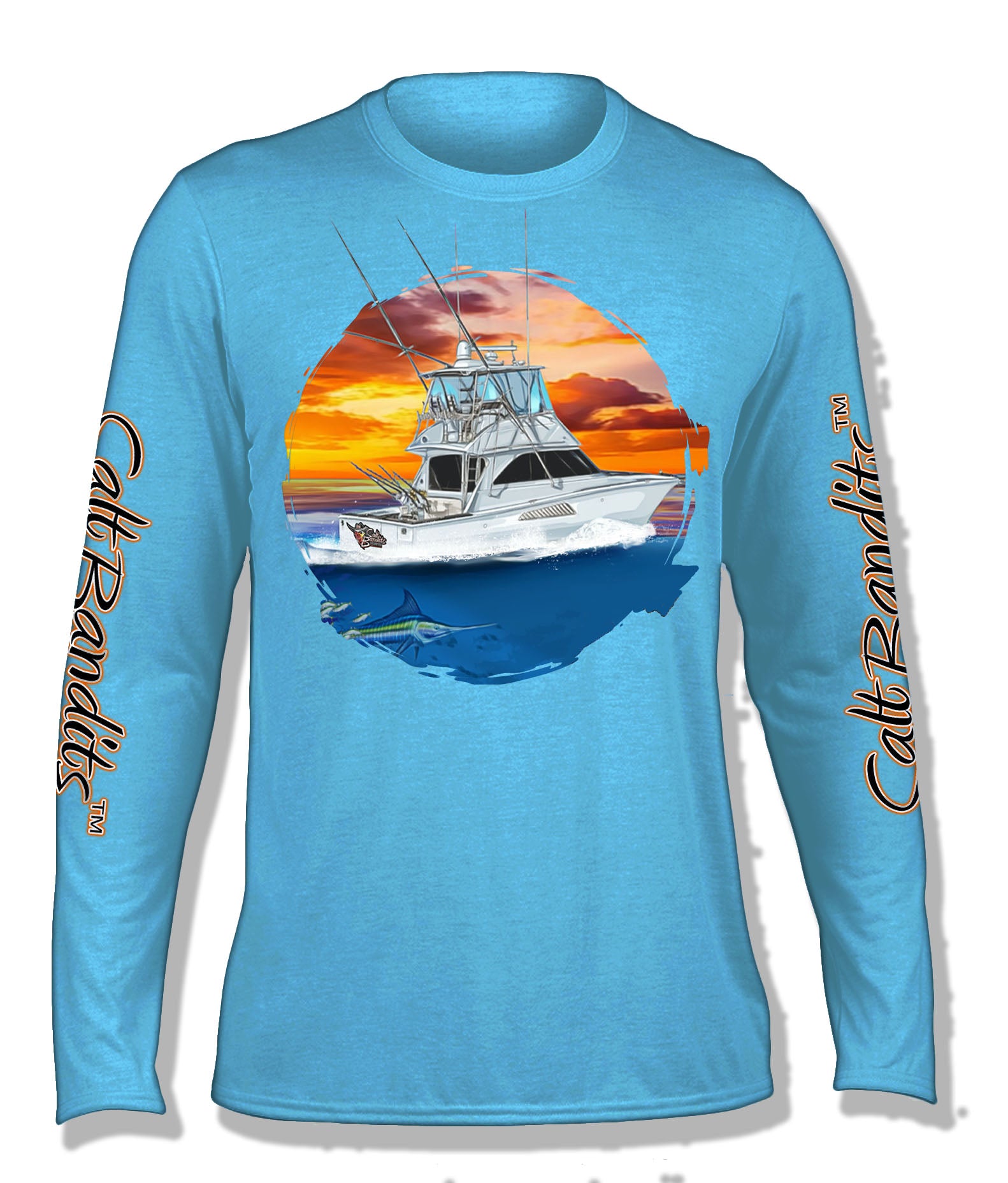 Salt Bandits™ Bandit Boat Performance Long Sleeve Shirt