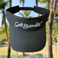 Salt Bandits™  Visor - Black/White