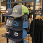 Salt Bandits™  Trucker Hat Charcoal/Columbia Blue