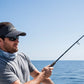 Salt Bandits™  Visor - Dark Gray/White