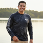 Salt Bandits™ Chameleon Camo Gray Performance Long Sleeve Shirt