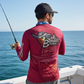 Salt Bandits™ Ghosted Tuna Logo Performance Long Sleeve T-shirt