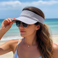 Salt Bandits™  Visor - Light Gray/White