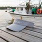 Salt Bandits™  Visor - Light Gray/White