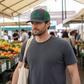 Salt Bandits™  Trucker Hat Charcoal/Kelly Green