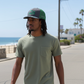 Salt Bandits™  Trucker Hat Charcoal/Kelly Green