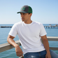 Salt Bandits™  Trucker Hat Charcoal/Kelly Green