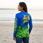 Salt Bandits™ Mahi Green Camouflage Performance Long Sleeve T-Shirt