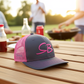 Salt Bandits™  Trucker Hat Charcoal/Neon Pink