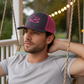 Salt Bandits™  Trucker Hat Charcoal/Neon Pink