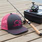 Salt Bandits™  Trucker Hat Charcoal/Neon Pink