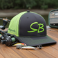 Salt Bandits™  Trucker Hat Charcoal/Neon Yellow