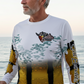 Salt Bandits™ Peacock Bass Performance Long Sleeve T-shirt