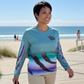 Salt Bandits™ SKY BLUE Roosterfish Performance Long Sleeve T-shirt