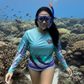 Salt Bandits™ SKY BLUE Roosterfish Performance Long Sleeve T-shirt