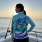 Salt Bandits™ SKY BLUE Roosterfish Performance Long Sleeve T-shirt