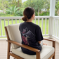 Salt Bandits™ Dark Charcoal Gray Ghosted Logo Performance Short Sleeve Shirt