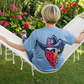 Salt Bandits™ Gray Ghosted Logo Performance Short Sleeve Shirt
