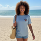 Salt Bandits™ Gray Ghosted Logo Performance Short Sleeve Shirt
