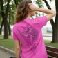 Salt Bandits™ Pink Ghosted Logo Performance Short Sleeve Shirt