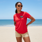 Salt Bandits™ Sailfish Flag Performance Short Sleeve Shirt