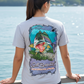 Salt Bandits™ Spotted Sea Trout - Light Gray Performance Short Sleeve Shirt