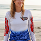 Salt Bandits™ Sailfish Flag Performance Long Sleeve Shirt