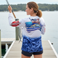 Salt Bandits™ Sailfish Flag Performance Long Sleeve Shirt