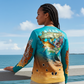Salt Bandits™ Aqua / Turquoise Slam Performance Long Sleeve Shirt