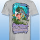 Salt Bandits™ Spotted Sea Trout - Light Gray Performance Short Sleeve T-shirt
