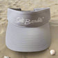 Salt Bandits™  Visor - Light Gray/White