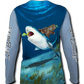 Salt Bandits™ Bull Shark Performance Long Sleeve T-shirt-Salt Bandits™