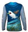 Salt Bandits™ Bull Shark Performance Long Sleeve T-shirt-Salt Bandits™