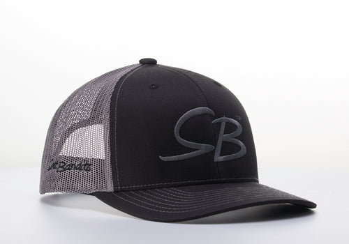 SaltBandits™  Trucker Hat Black/Charcoal