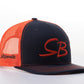 Salt Bandits™ Trucker Hat Charcoal/Orange-Salt Bandits™