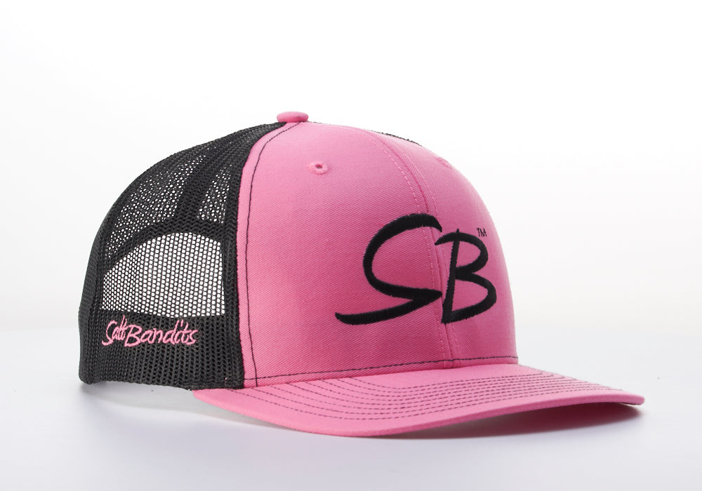 Salt Bandits™ Trucker Hat Pink/Black