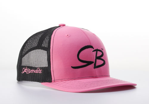 SaltBandits™  Trucker Hat Hot Pink/Black