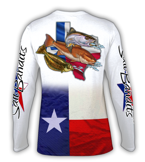 SaltBandits™ Texas Slam Performance Long Sleeve T-shirt