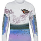 Salt Bandits™ Spotted Sea Trout - Light Gray Performance Long Sleeve T-shirt-Salt Bandits™